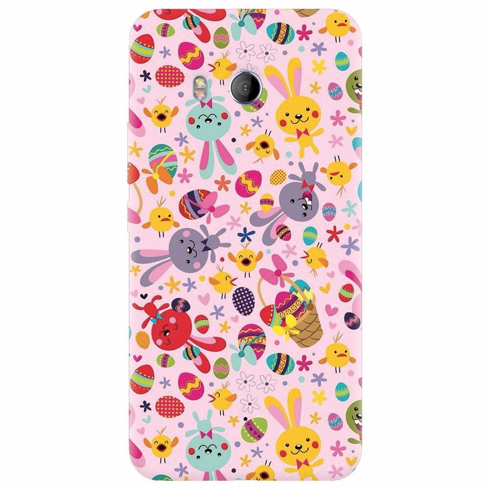 Husa silicon pentru Htc U 11, Fun Easter Egg
