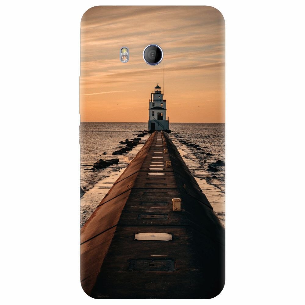 Husa silicon pentru Htc U 11, Dawn Dusk