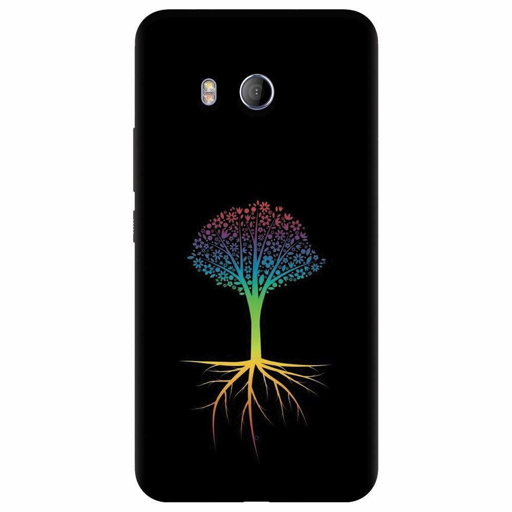Husa silicon pentru Htc U 11, Tree 001