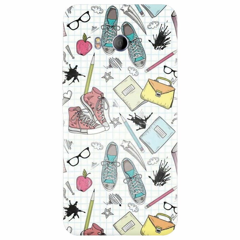 Husa silicon pentru Htc U 11, School