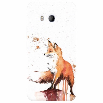 Husa silicon pentru Htc U 11, Fox 101 Husa silicon pentru Htc U 11, Fox 101