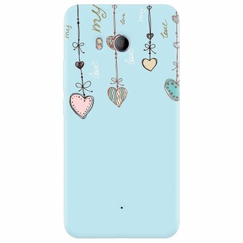 Husa silicon pentru Htc U 11, Love 101 Husa silicon pentru Htc U 11, Love 101