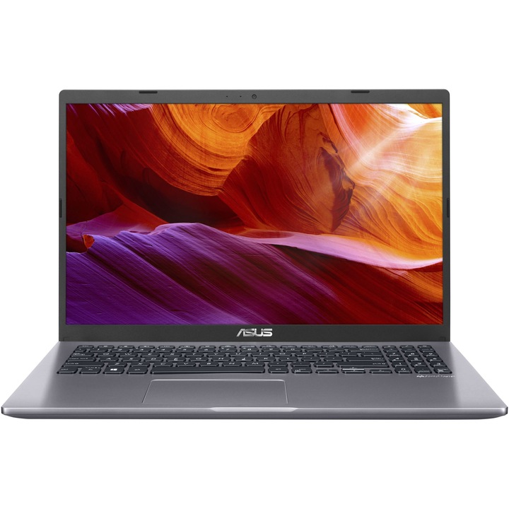 Laptop ASUS M509DA cu procesor AMD Athlon™ Silver 3050U pana la 3.2GHz, 15.6", Full HD, 4GB, 500GB HDD, AMD Radeon™ Graphics, Free DOS, Slate Grey