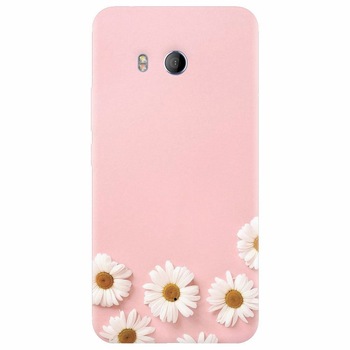 Husa silicon pentru Htc U 11, Pink 101 Husa silicon pentru Htc U 11, Pink 101