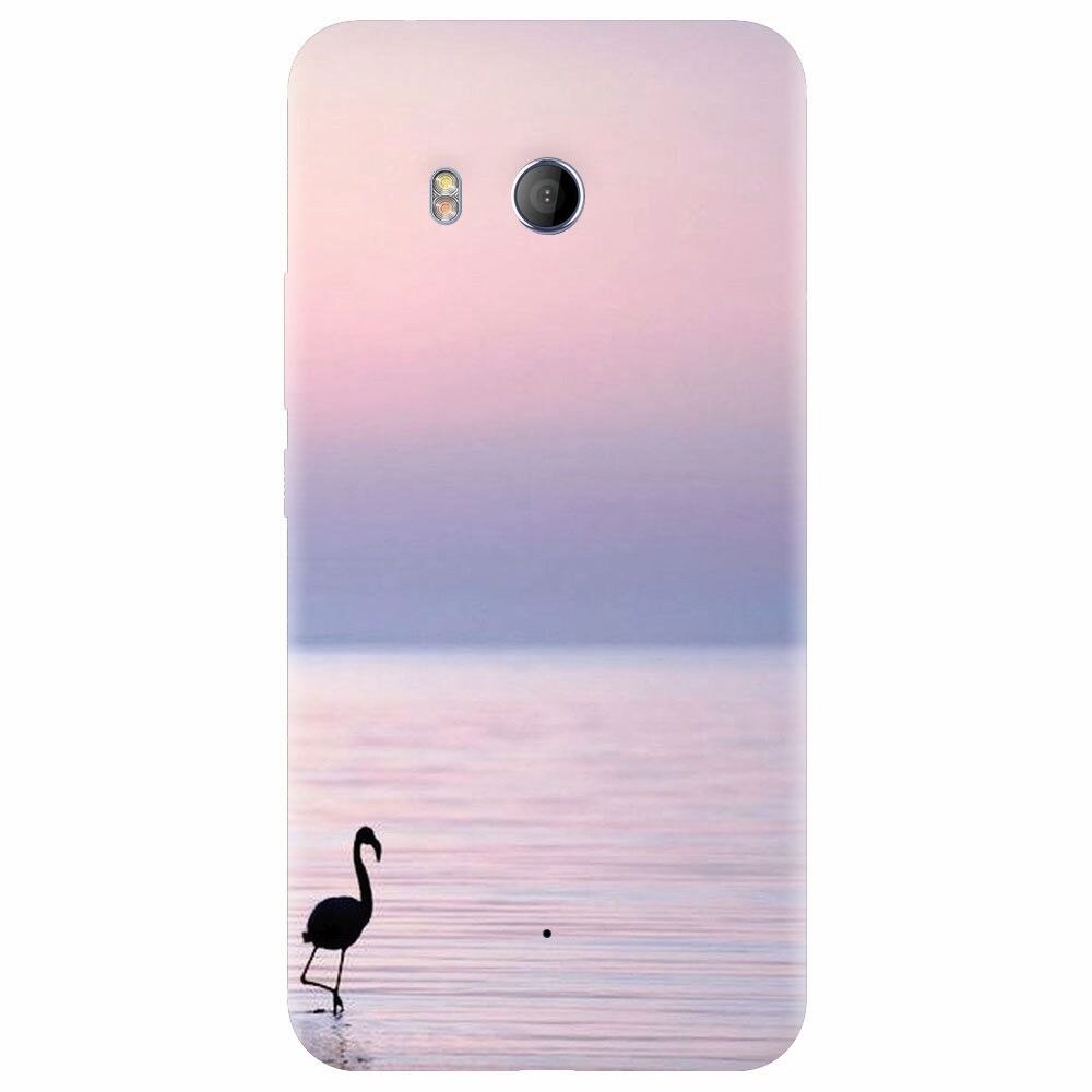 Husa silicon pentru Htc U 11, Flaminsgo Sunset