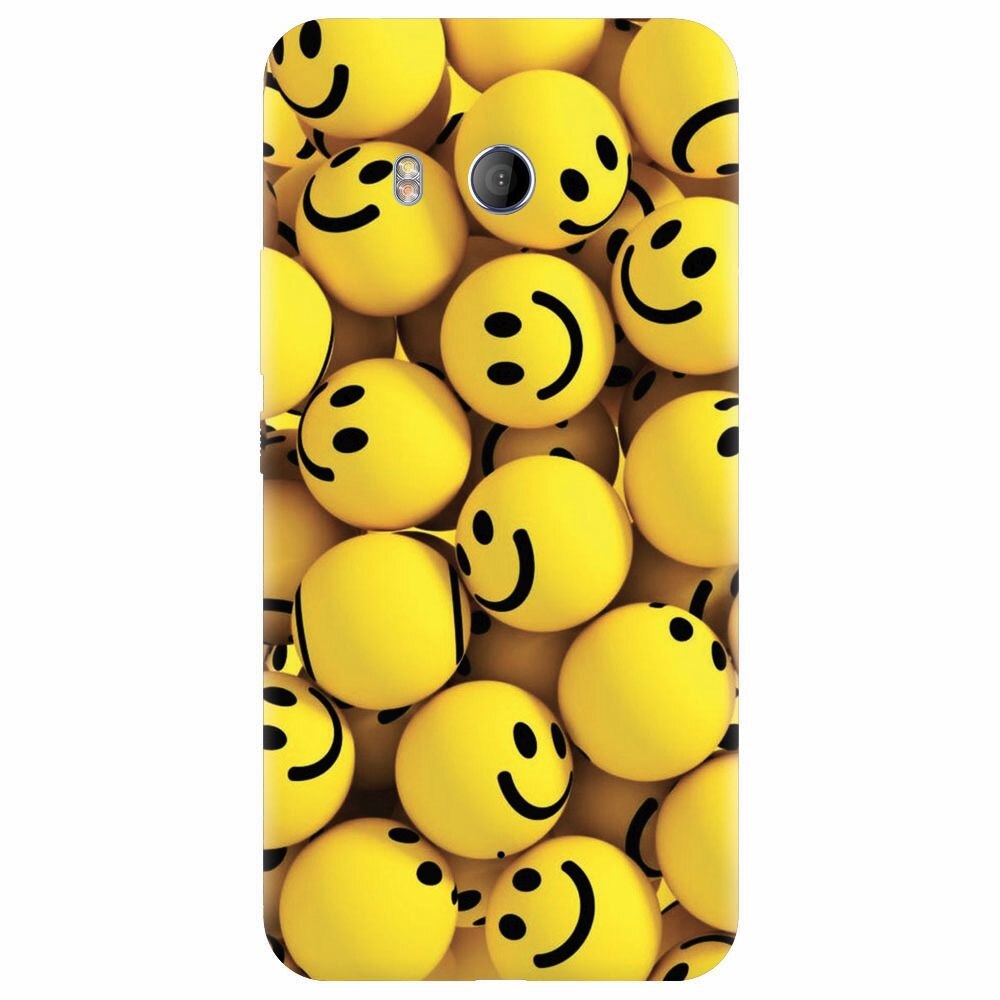 Husa silicon pentru Htc U 11, Smiles 002