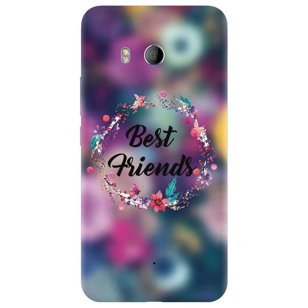 Husa silicon pentru Htc U 11, Best Friends 101