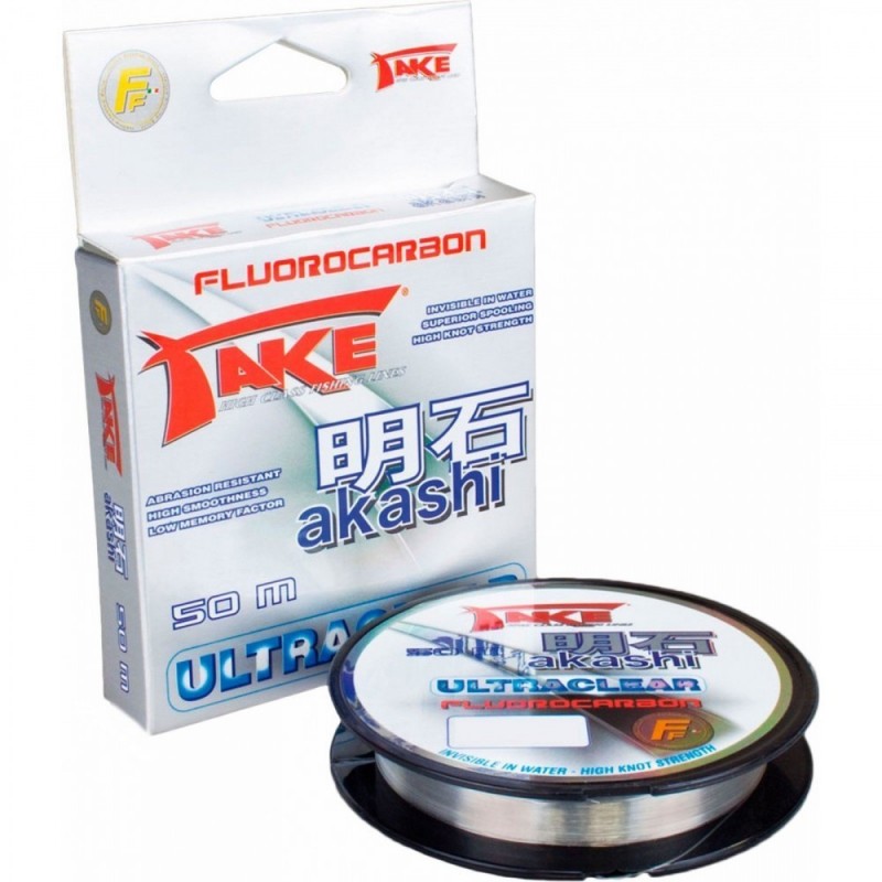 Fir Fluorocarbon Lineaeffe Akashi, Transparent, 50M, 0.20Mm/8Kg