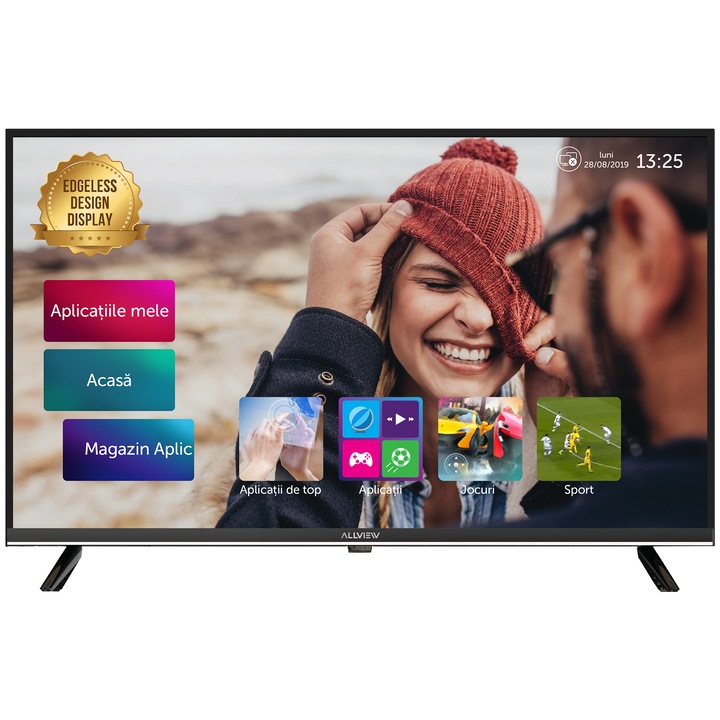 Телевизор Android LED Smart Allview, 32" (81 см), 32ATS5500, HD