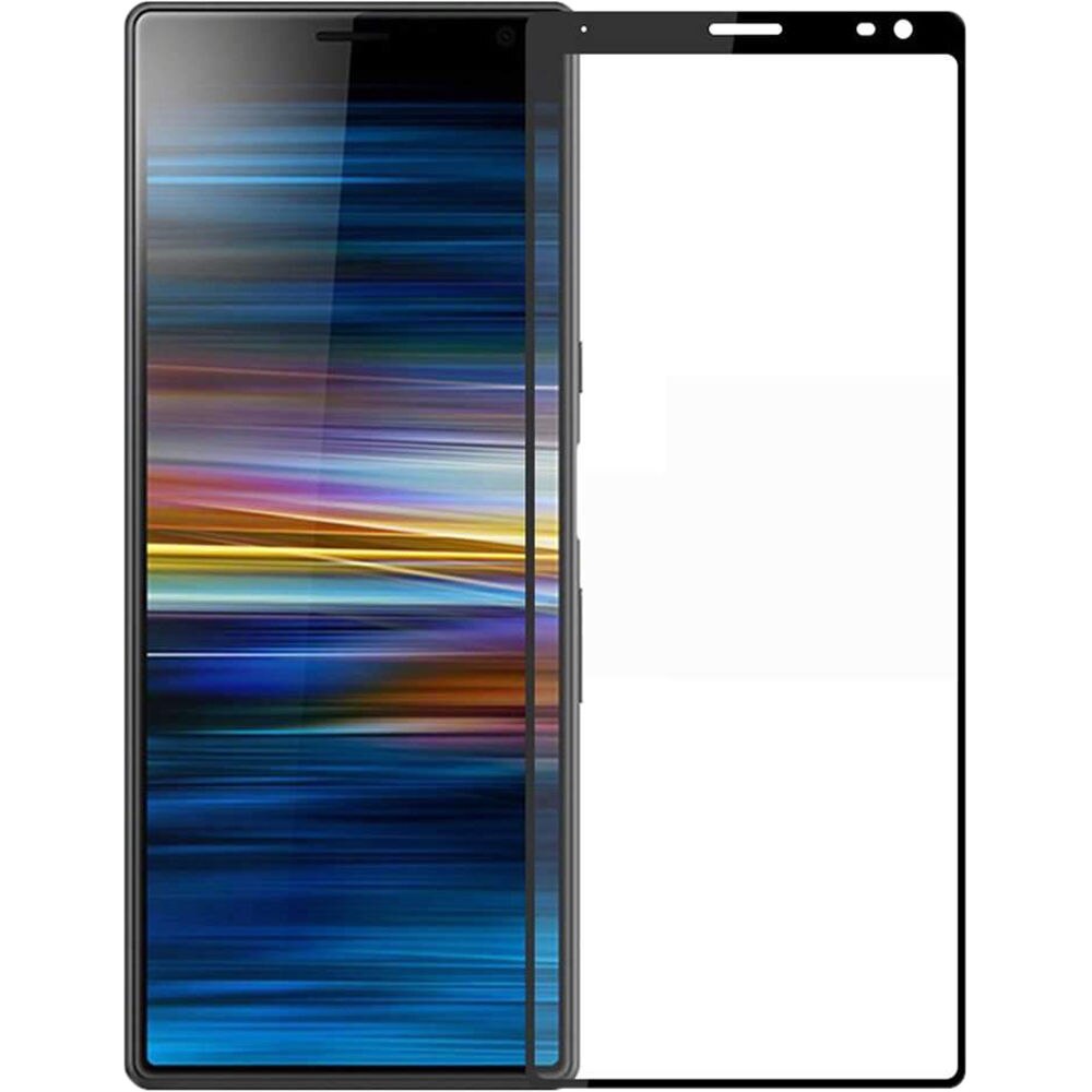 Folie de protectie tempered glass Sony Xperia 10 Full Face Neagra