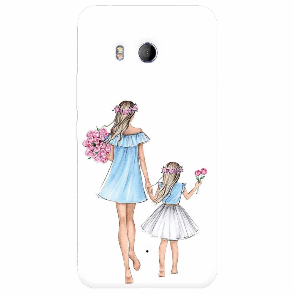 Husa silicon pentru Htc U 11, Mom's Princess