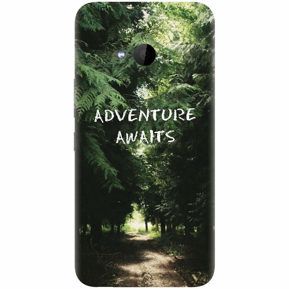 Husa silicon pentru Htc U 11 Life, Adventure Awaits Forest
