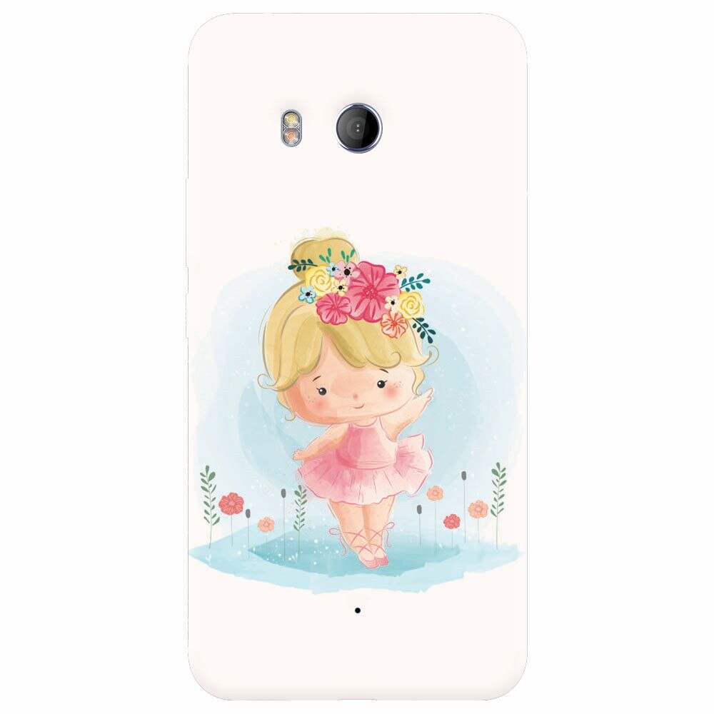 Husa silicon pentru Htc U 11, Balerina