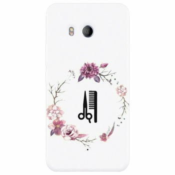 Husa silicon pentru Htc U 11, Icon Barber Husa silicon pentru Htc U 11, Icon Barber