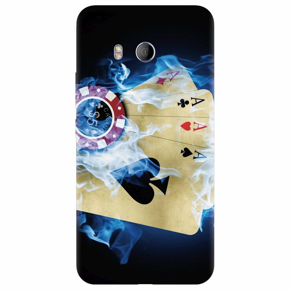Husa silicon pentru Htc U 11, Casino