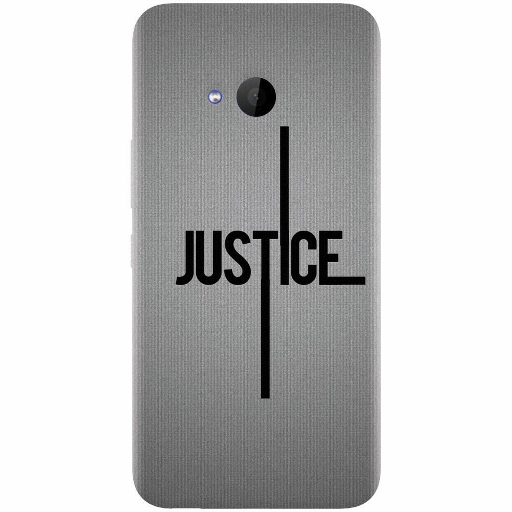 Husa silicon pentru Htc U 11 Life, Amir Justice Minimalistic Nubheebuccus Text