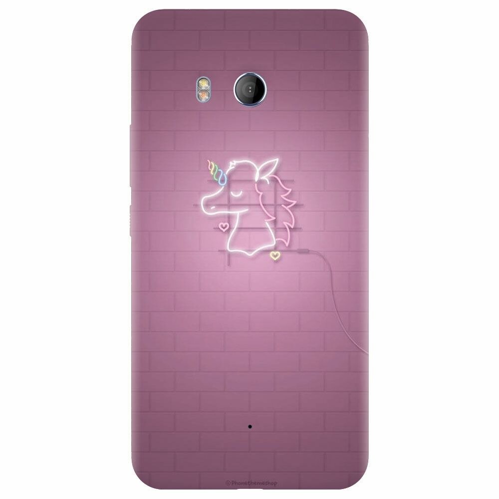 Husa silicon pentru Htc U 11, Light Unicorn
