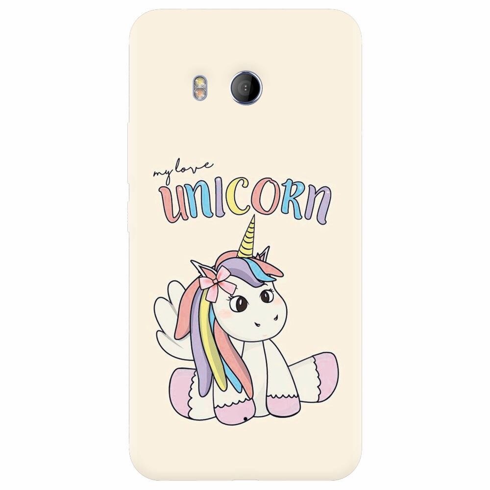 Husa silicon pentru Htc U 11, My Love Unicorn