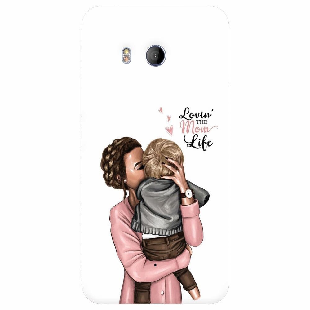 Husa silicon pentru Htc U 11, Loving Mother