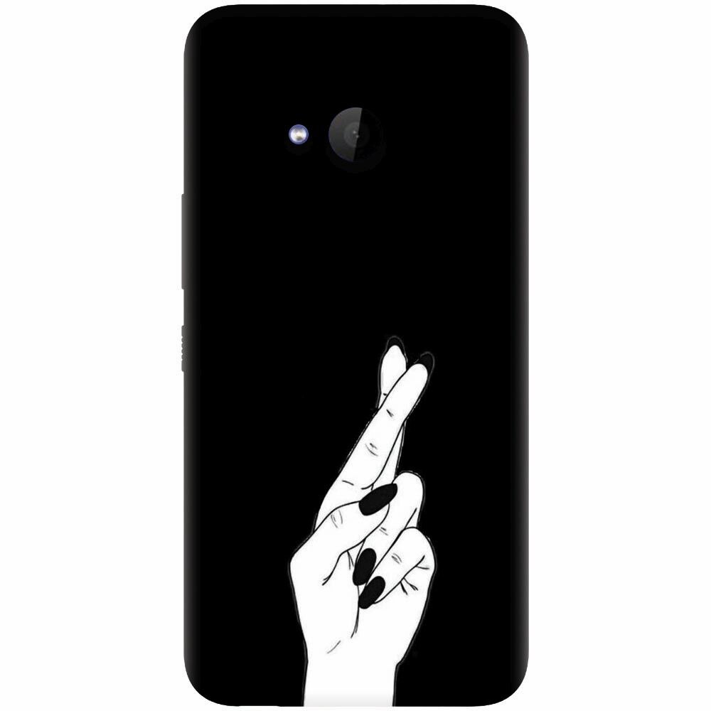 Husa silicon pentru Htc U 11 Life, Finger Cross