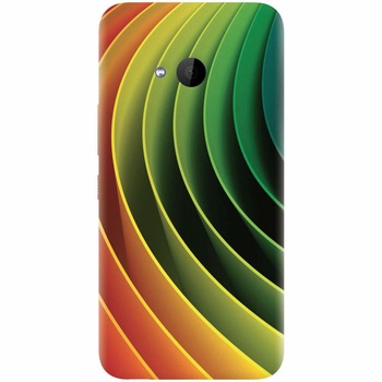 Husa silicon pentru Htc U 11 Life, 3D Multicolor Abstract Lines Husa silicon pentru Htc U 11 Life, 3D Multicolor Abstract Lines