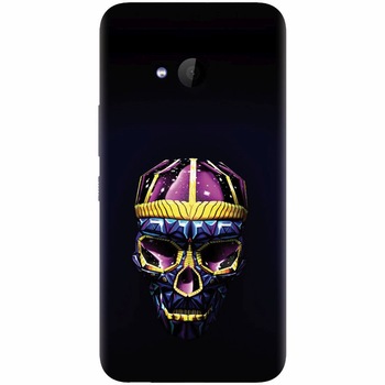 Husa silicon pentru Htc U 11 Life, Colorfull Skull Husa silicon pentru Htc U 11 Life, Colorfull Skull