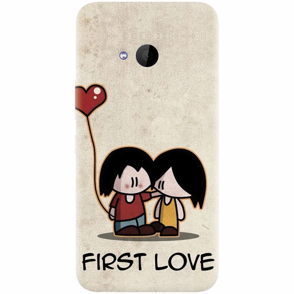 Husa silicon pentru Htc U 11 Life, First Love Great Lock Screen