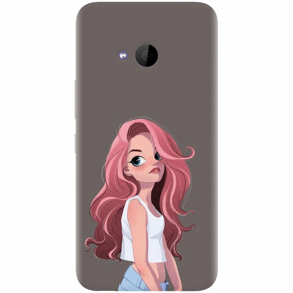 Husa silicon pentru Htc U 11 Life, Cute Girl