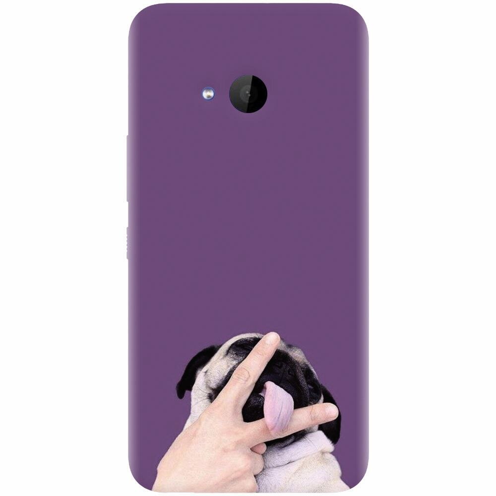 Husa silicon pentru Htc U 11 Life, Cute Dog 2