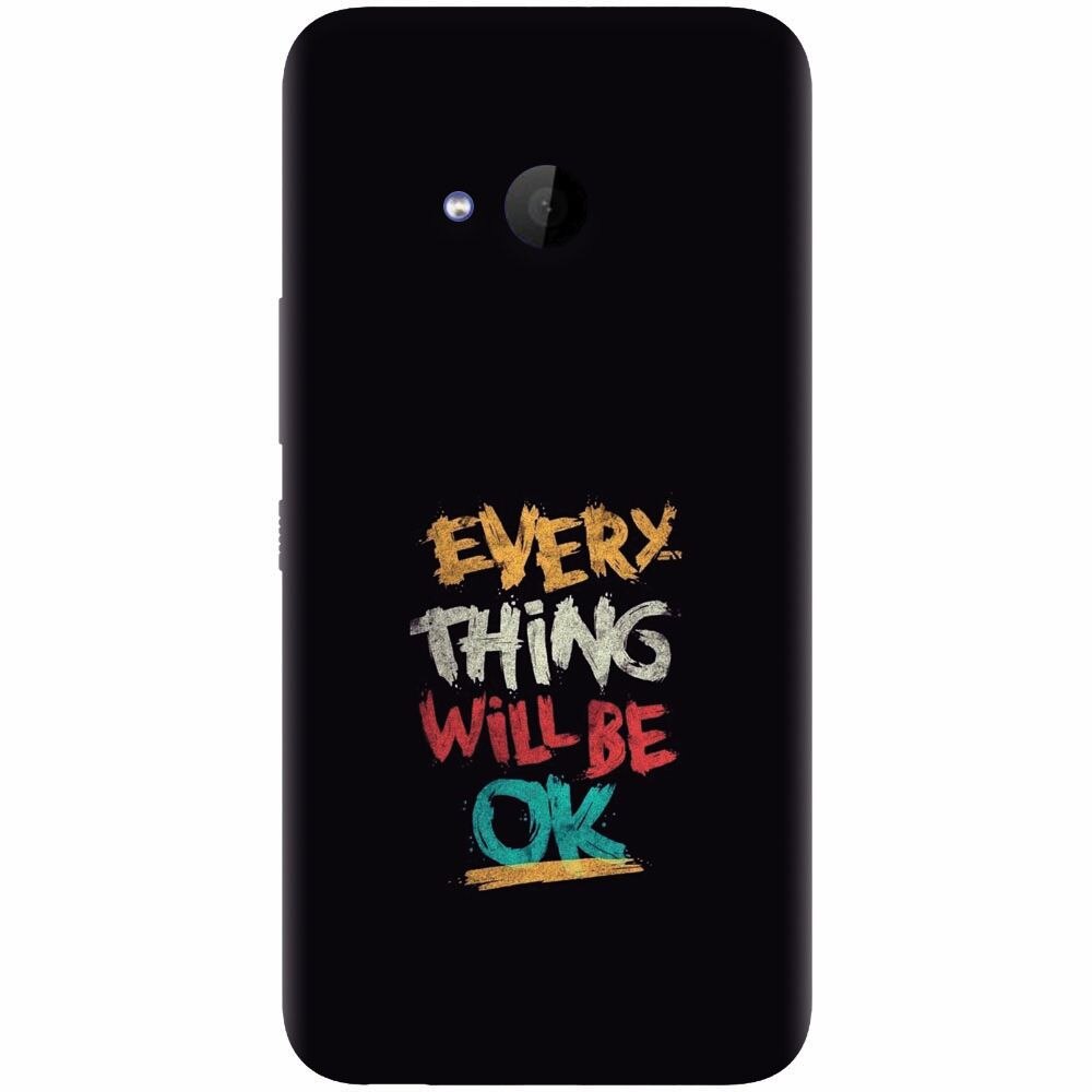 Husa silicon pentru Htc U 11 Life, Everything Will Be Ok