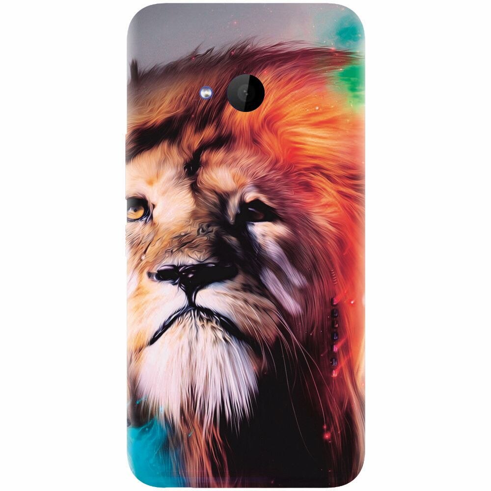Husa silicon pentru Htc U 11 Life, Awesome Art Of Lion