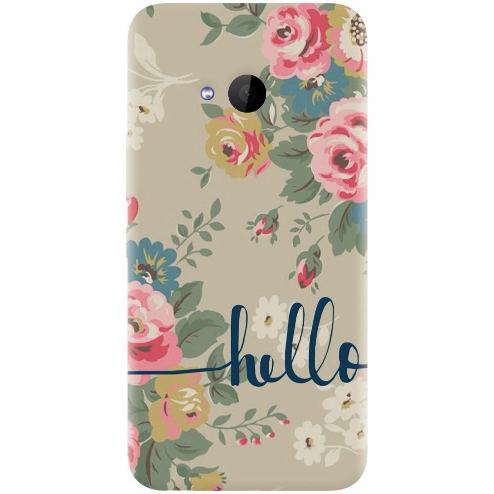 Husa silicon pentru Htc U 11 Life, Cute Flower Phone