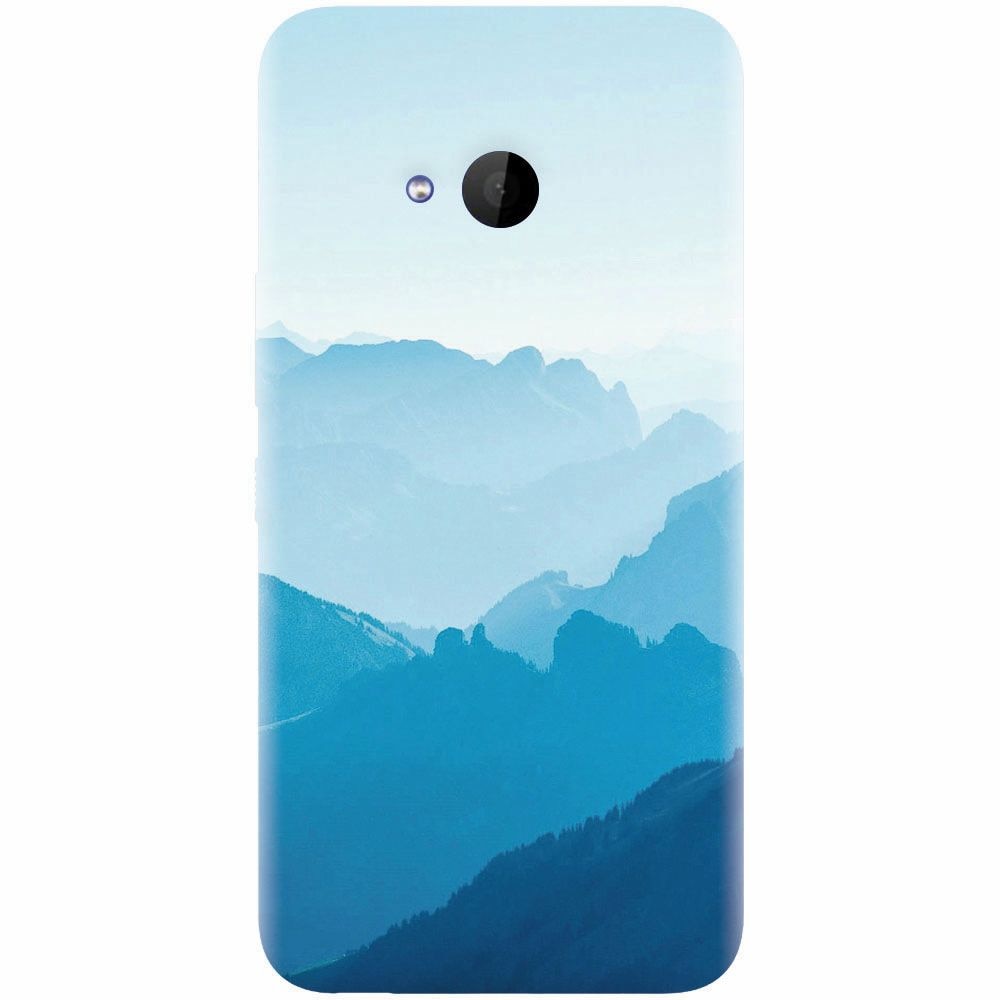 Husa silicon pentru Htc U 11 Life, Blue Mountain Crests