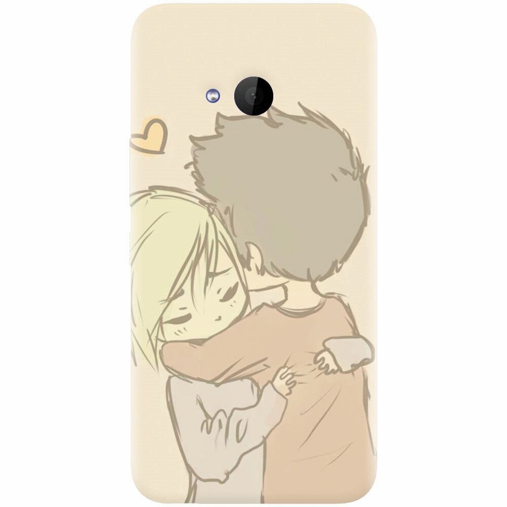Husa silicon pentru Htc U 11 Life, Couple Hug