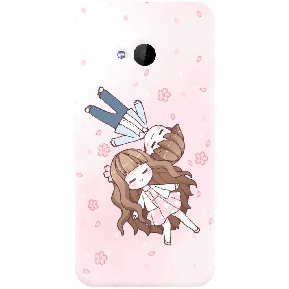 Husa silicon pentru Htc U 11 Life, Cute Couple
