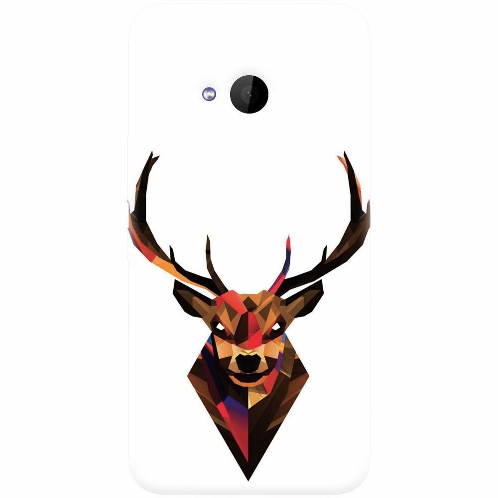 Husa silicon pentru Htc U 11 Life, Geometric Tibetan Antelope