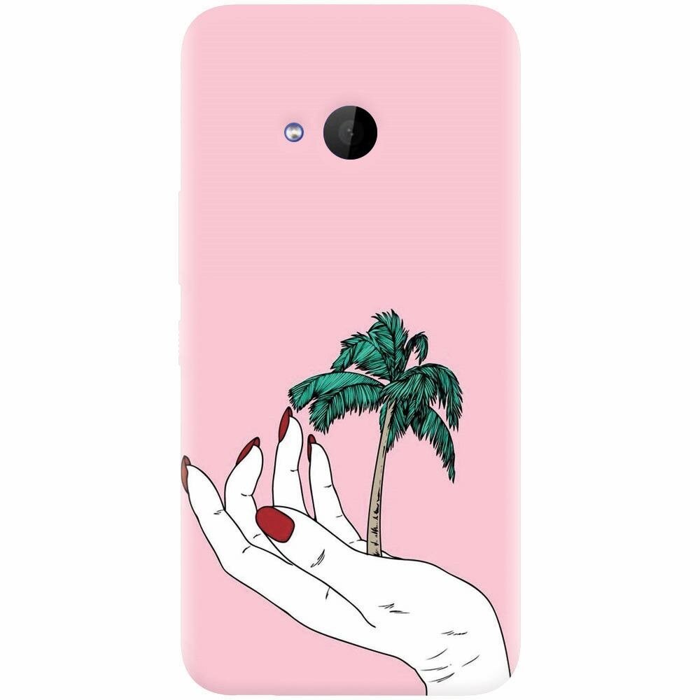 Husa silicon pentru Htc U 11 Life, Palm Tree