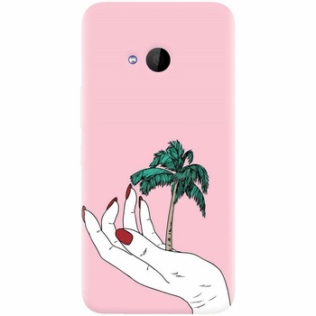 Husa silicon pentru Htc U 11 Life, Palm Tree Husa silicon pentru Htc U 11 Life, Palm Tree