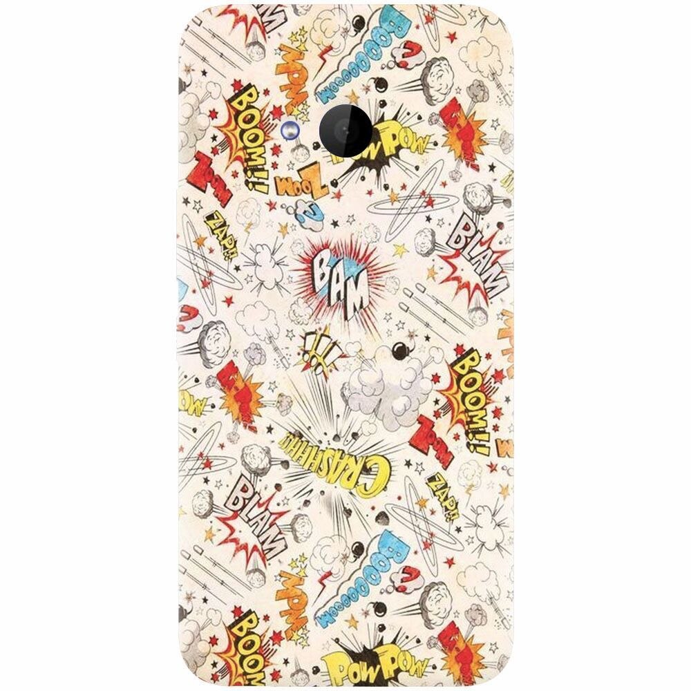 Husa silicon pentru Htc U 11 Life, Vintage Comic