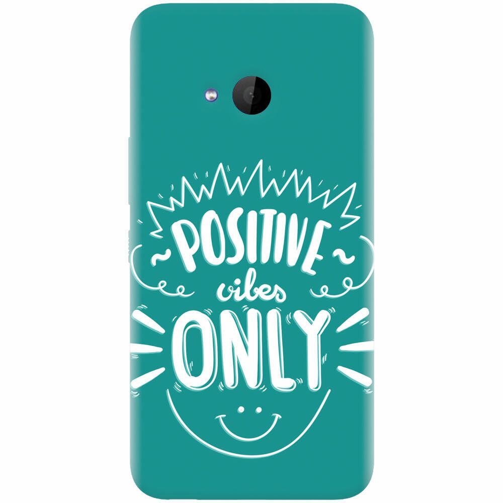 Husa silicon pentru Htc U 11 Life, Positive Vibes