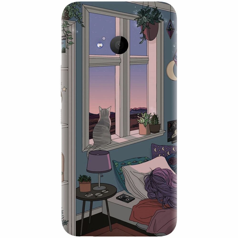 Husa silicon pentru Htc U 11 Life, Girl Room