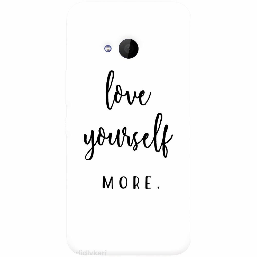 Husa silicon pentru Htc U 11 Life, Love Yourself More