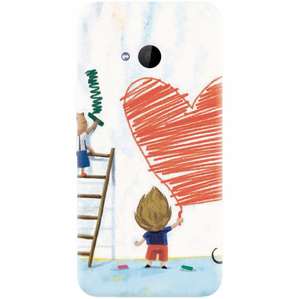 Husa silicon pentru Htc U 11 Life, I Love You Creatures