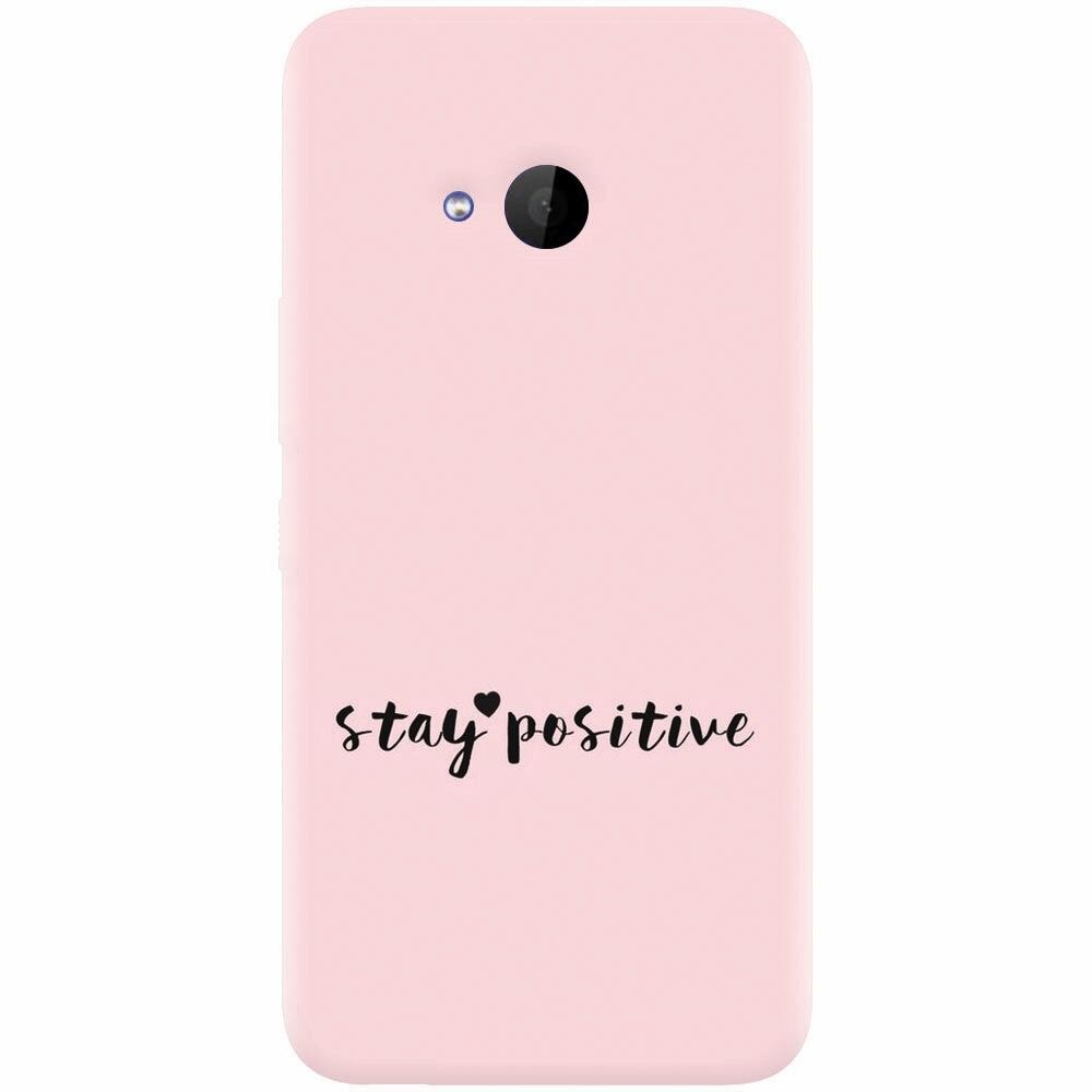 Husa silicon pentru Htc U 11 Life, Stay Positive