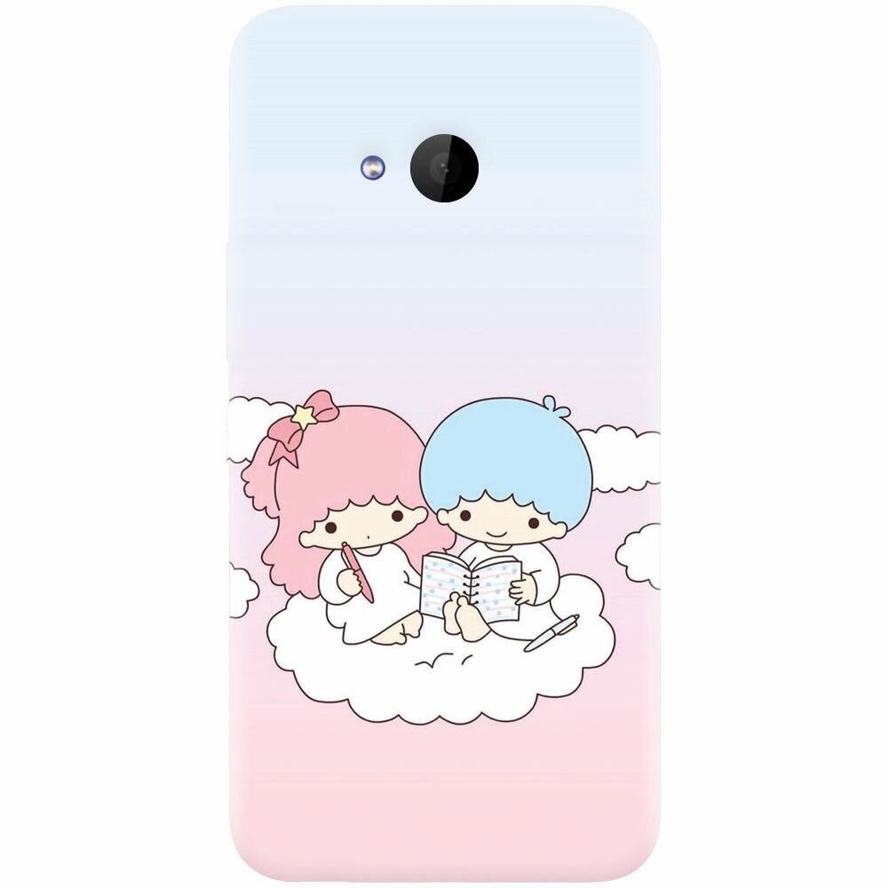 Husa silicon pentru Htc U 11 Life, Little Twins On Cloud