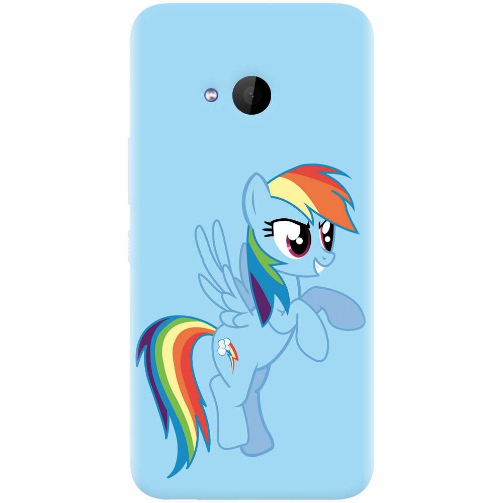 Husa silicon pentru Htc U 11 Life, Rainbow Dash
