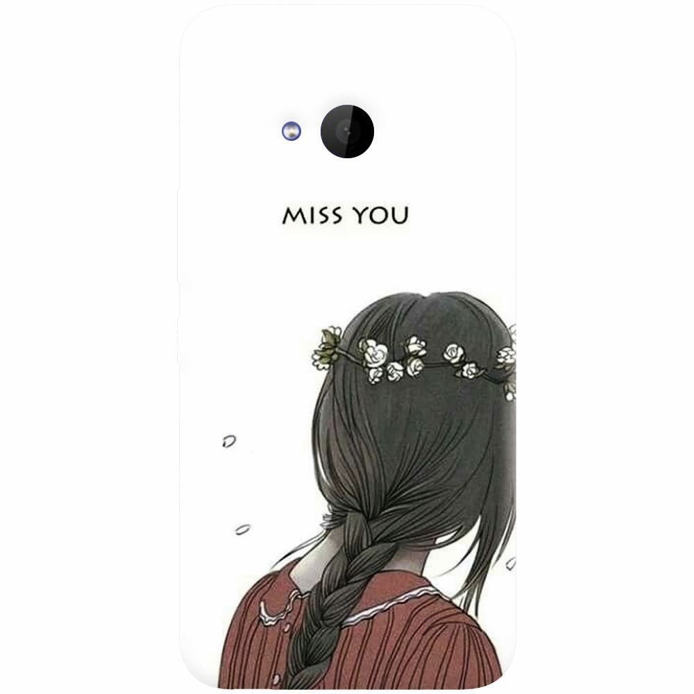 Husa silicon pentru Htc U 11 Life, Miss You