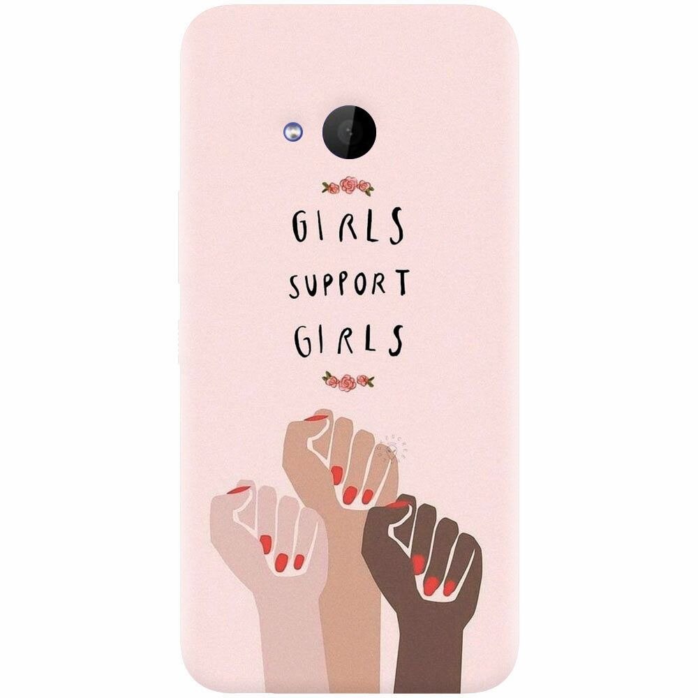 Husa silicon pentru Htc U 11 Life, Girls Supportgirls