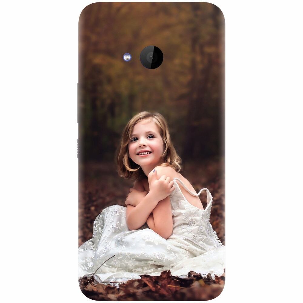 Husa silicon pentru Htc U 11 Life, Girl In Wedding Dress Atest Autumn