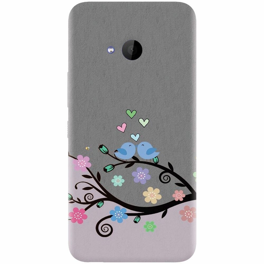 Husa silicon pentru Htc U 11 Life, Bird Love